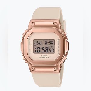 *NEW* Casio G-Shock Metal Covered Bezel Digital Women Pink Watch GMS5600G-7